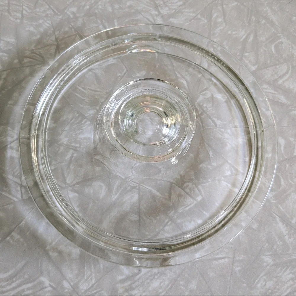 Vintage Pyrex Flame Ware Glass 6213-C Replacement LID ONLY (for 6324-B Saucepan)